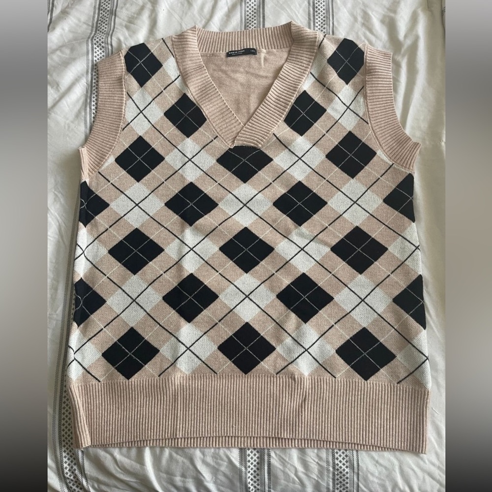 argyle sweater